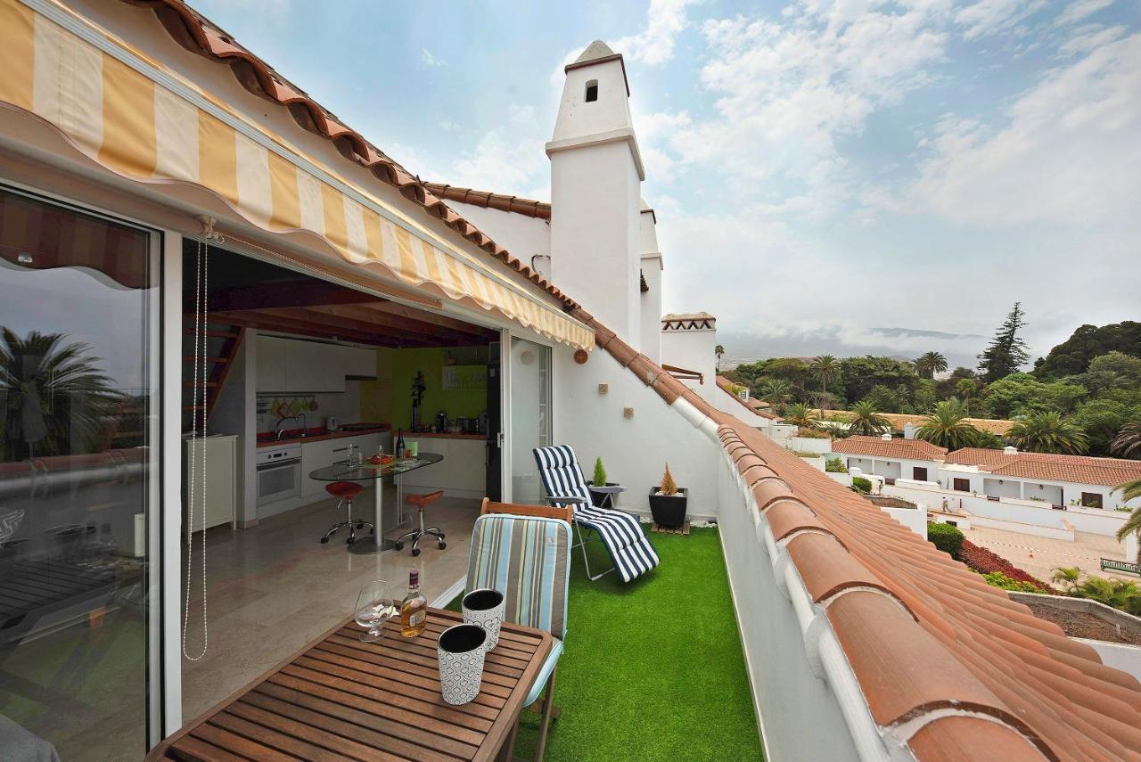 דירות פוארטו דה לה קרוז Atico Sunset Loft Terraza Y Piscina מראה חיצוני תמונה